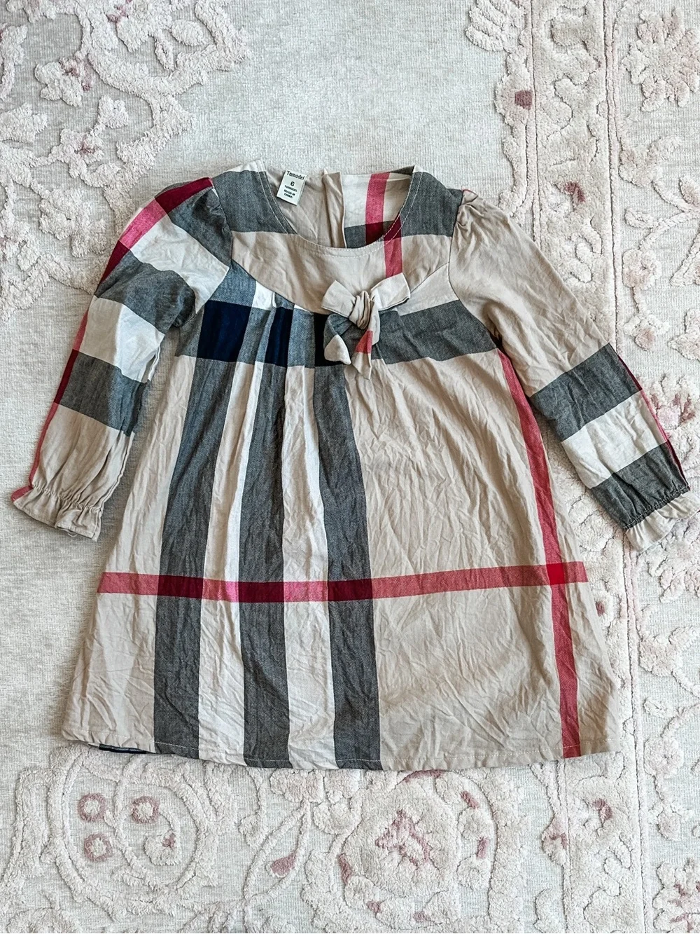 Plaid Dress 6 years